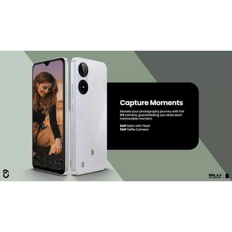 Banner of BLU showcasing the specs