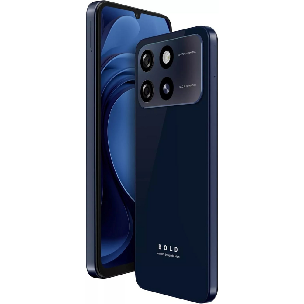 BLU Bold K5 | 2025 |factory Unlocked 6.8” HD+ Infinity Display | 64GB/4GB RAM