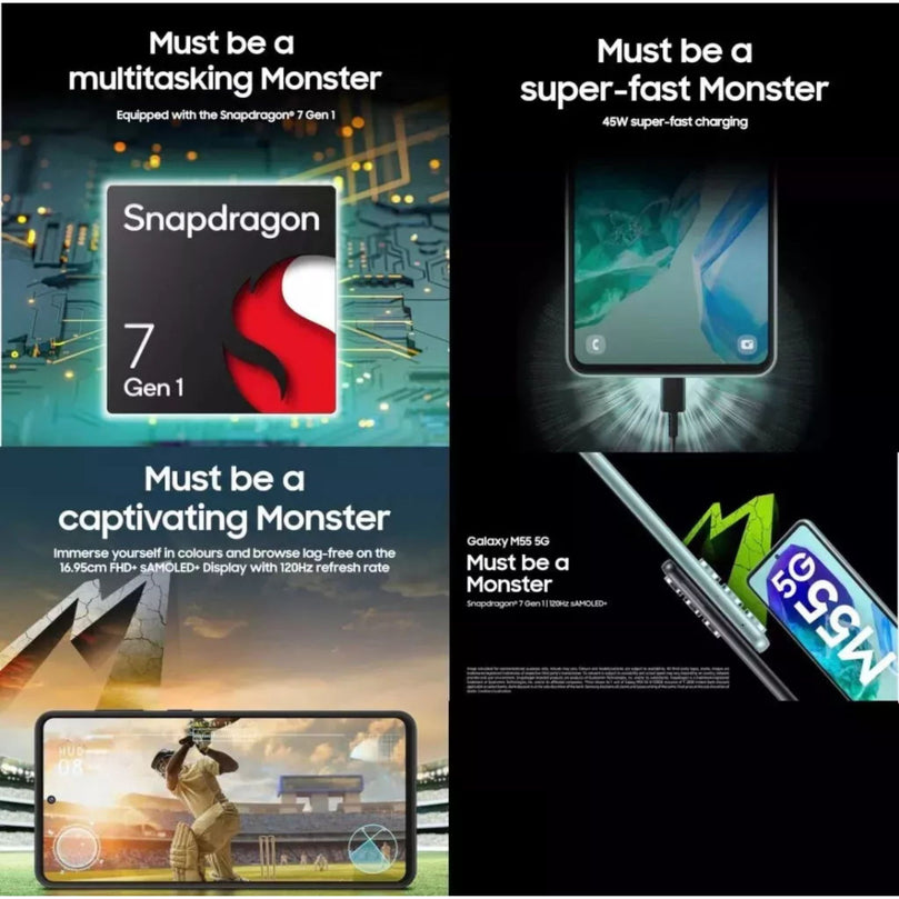 Banner of Galaxy M55 specs