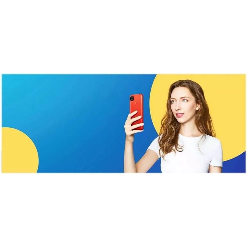 Banner of Redmi in orange 