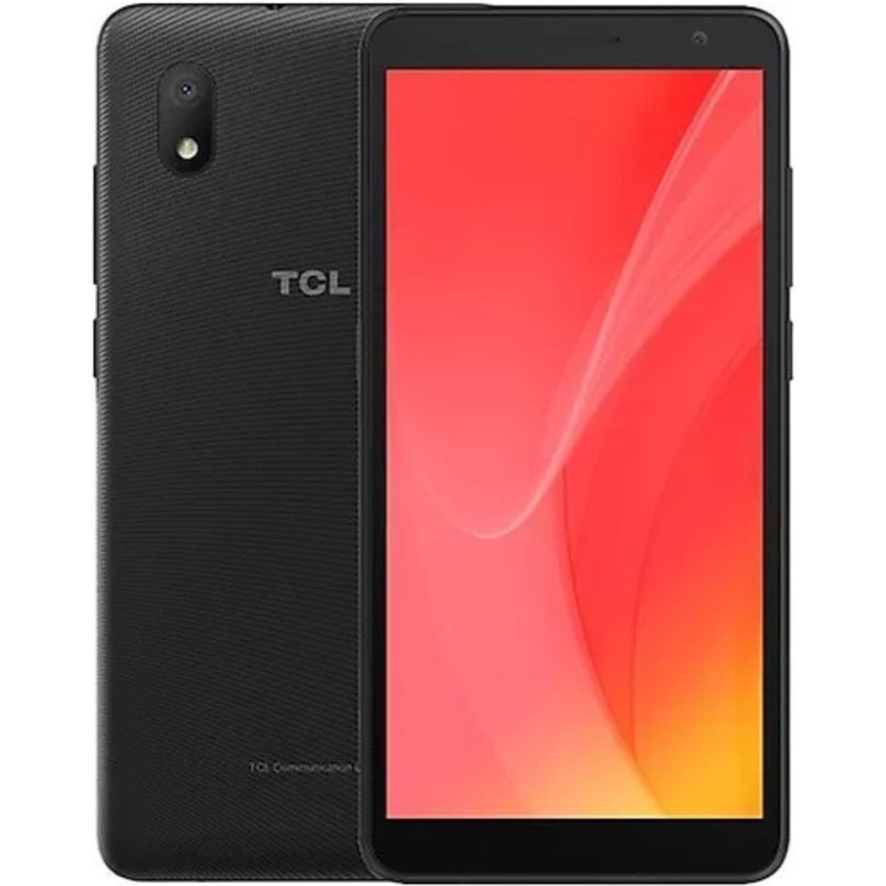 TCL showcasing the front and back
