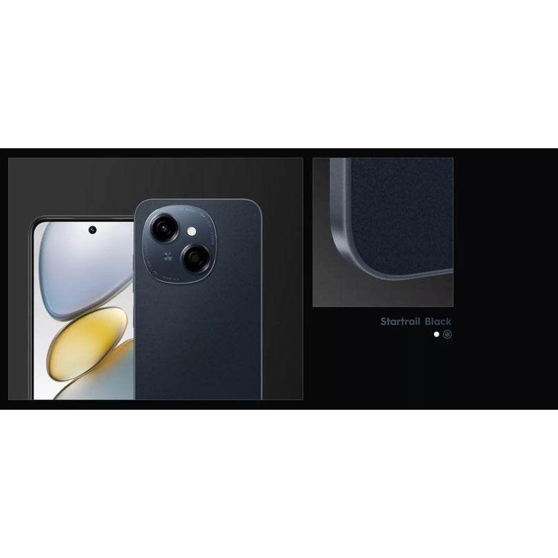 Tecno Spark Go 1S banner advertising startrail black