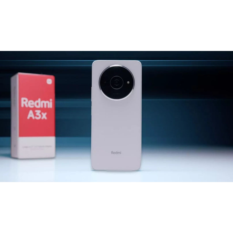 Xiaomi Redmi A3X backside being showcased