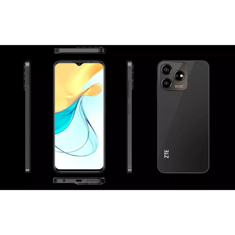 ZTE Blade V50 banner in different angles